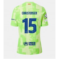 Maglia Calcio Barcelona Andreas Christensen #15 Terza Divisa 2024-25 Manica Corta